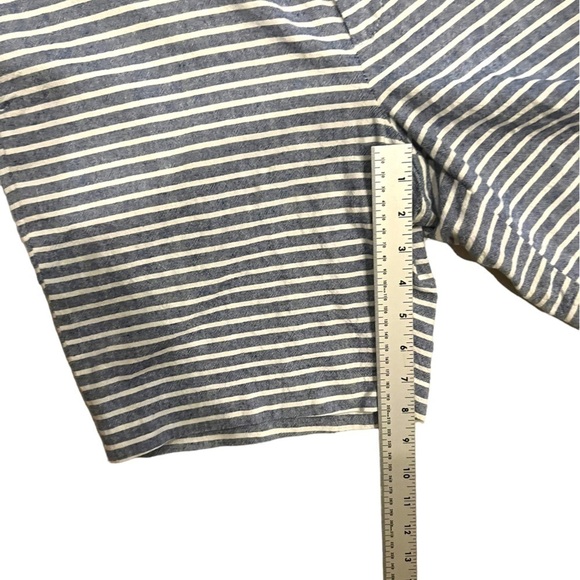 Michael Kors Men's Linen Blend Chino Shorts Blue White Striped 36 - Picture 5 of 10